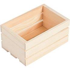 Fun Express Do it yourself unfinished wood mini crates craft kits 6 pieces
