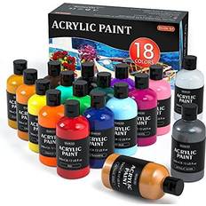 Pintyplus Aqua Spray Paint - Art Set of 8 Water Based 4.2oz Mini