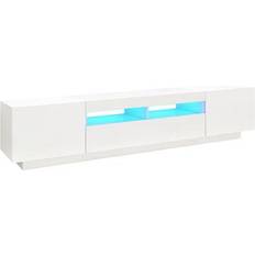 Braun Fernsehschränke vidaXL Led Light Fernsehschrank 100x40cm