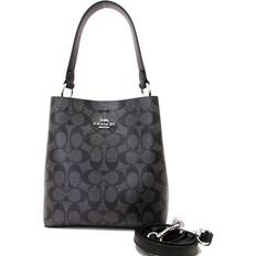 Coach 2312 8 1/2" small town bucket, graphite/wine/black $350