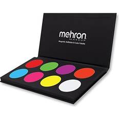 Body Makeup Mehron paradise makeup aq uv glow 8 color palette body & face paint