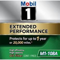 5w40 Car Fluids & Chemicals Mobil 1 Extended Performance M1-108A Filter Motor Oil