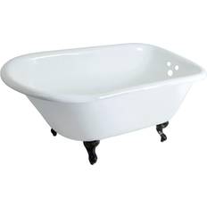 Gray Bathtubs Kingston Brass VCT3D483018NT Aqua Eden