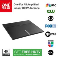 Amplified indoor hdtv antenna One for all 16472 Amplified Antenna