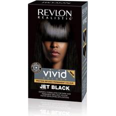 Color Bombs Revlon Realistic Vivid Colour Protein Infused Permanent Color Hair Dye with Color Lock Jet