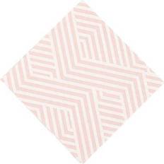 Fun Express Pink overlapping chevrons luncheon napkins, party supplies, 16 pieces