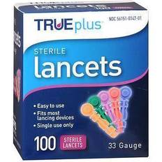 Lancets Trueplus Sterile Lancets 33 Gauge 100 ct