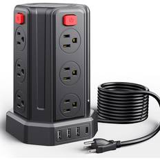  Power Strip, ALESTOR Surge Protector with 12 Outlets