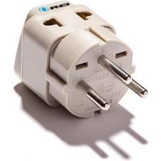 Electrical Installation Materials Orei grounded universal 2 in 1 plug adapter type h for israel & high