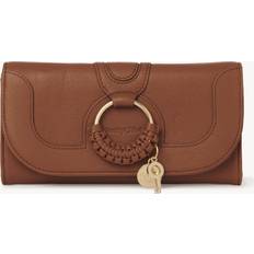 See by Chloé Hana Long Leather Continental Wallet - brown