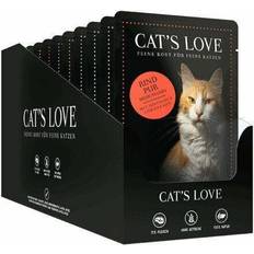 Katzen - Katzenfutter - Nassfutter Haustiere Cat's Love Katzenfutter Multipack 12x85g