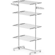 Homcom Mobile Clothes Airer with Wheels