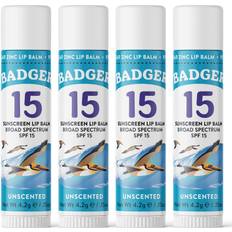 Lip Balms Badger SPF 15 Mineral Sunscreen Lip Balm