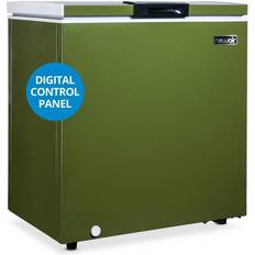 Deep freezer Newair 5 cu.ft. Manual Defrost Mini Deep Chest with Control Military Green