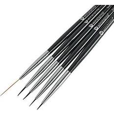 Nail Art Brushes & Dotting Tools Winstonia 5 pcs Nail Art Brushes Set Liner Striping Brush