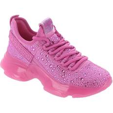 Hana-49 Womens Rhinestone Lace Up Fashion Sneakers - SHOE BARGAIN