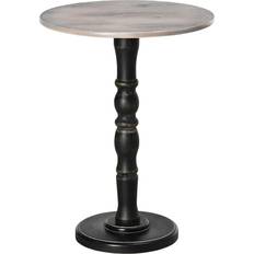 Furniture for small living room Homcom Pedestal Side Small Table