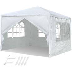 Pavilions & Accessories Yescom 10x10' Wedding Party Tent Heavy Duty Gazebo Event w/ Removable