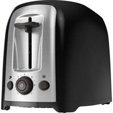 BLACK+DECKER 2-Slice Black Toaster T2569B - The Home Depot