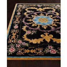 Safavieh Savonnerie SAV609B Multicolor, Black