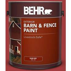 Behr Paint Behr exterior 1 barn oil Wood Paint Red