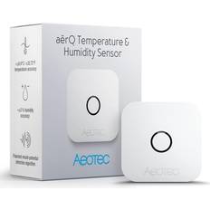 Air Quality Monitors Aeotec Zwave temperature, humidity, dew point sensor: aërq, wireless, battery