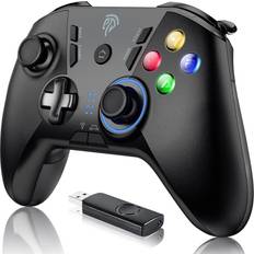Game Controllers Easysmx wireless gaming controller for windows pc/steam/ps3/android tv box, d