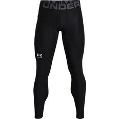 Elastan/Lycra/Spandex - Herren Leggings Under Armour Heatgear Armour Tight Men - Black