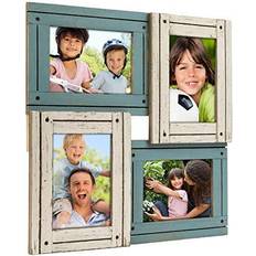 Prinz Homestead Collage 4 x 6-inch Frame, Three Photos, Distressed