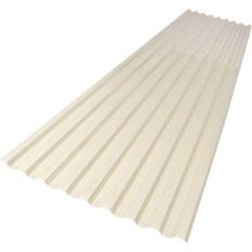 White Suntuf 26 6 Smooth Cream Polycarbonate Roof Panel