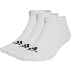 Adidas Herren Unterwäsche Adidas Thin and Light Sportswear Low-Cut Socks 3-pack - White/Black