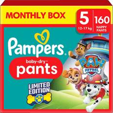 Pampers Bleier Pampers Baby-Dry Pants Paw Patrol Size 5 12-17kg 160pcs