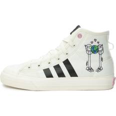 GS Nizza Hi Rf Cream White/Core Black/Clear Pink Off-White 6.5Y