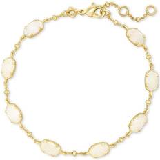 Kendra Scott Emilie Chain Bracelet - Gold/Iridescent Drusy