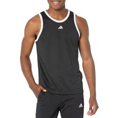 Adidas Legends Basketball 3-Stripes Tank TopBlack MMens