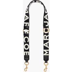 Bag Accessories Marc Jacobs The Thin Logo Webbing Strap in Black/White Black/White Onesize