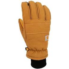Brown - Women Gloves & Mittens Carhartt Women's Insulated Synthetic Leather Knit Cuff Glove