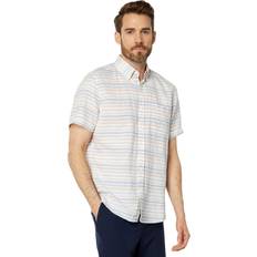 Nautica Men's Sustainably Crafted Short-Sleeve Shirt,Oatmeal Heather,S