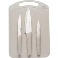 Viners Organic Natural Knife Block Set