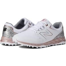 Pink - Women Golf Shoes New Balance Fresh Foam Links Women's Golf Shoe, White/Pink, Spikeless