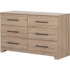 Brown Chest of Drawers South Shore Primo Double Chest of Drawer