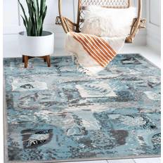 World Rug Gallery Contemporary Modern Floral Anti Fatigue Standing