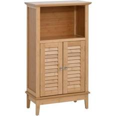 Cabinets Homcom Freestand Wooden Landing Pantry Space Liquor Cabinet
