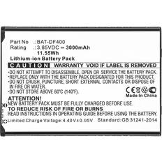 Barcode CoreParts Battery for Bluebird Barcode, Barcode-Scanner Zubehör