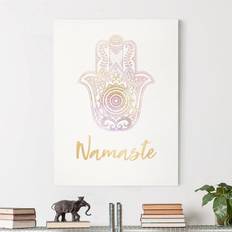 Golden Bilder Hamsa Hand Illustration Namaste 40.0 Bild