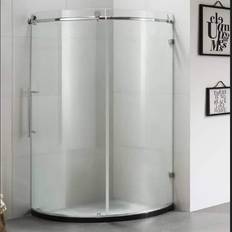 Sliding glass shower doors Dreamwerks Sliding Clear Glass Shower