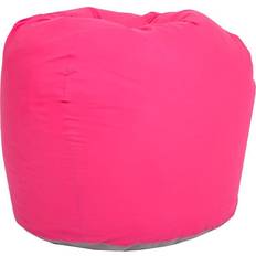 Rosa Sakkosekker Knorrtoys Kinderstuhl + Kindertisch, Sitzsack Jugend pink, groß