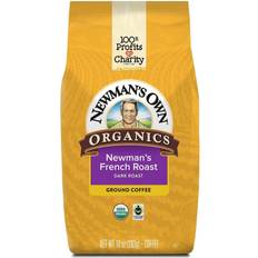 Newman’s Own Organics French Roast, Ground Coffee, Dark Roast, Bagged