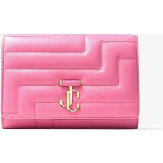 Jimmy Choo Avenue Clutch Candy Pink/Light Gold One Size