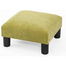 Adeco Foot Rest Ottoman Pet Stool - Beige-Linen